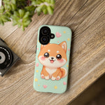 Shiba Inu Kawaii Chibi Smile Pet Dog Art Tough Phone Case