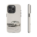 Impala White Studio Phone Case Studio Color Match Car Art