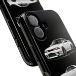 R32 Skyline Phone Case White, Three-View Vector Cover, Gift GTR Fans