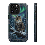 Norwegian Forest Cat Nordic Art Tough Phone Case
