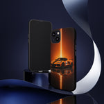 Z06 C8 Phone Case, Orange Racing Livery Studio Cover