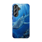 Whale Shark Phone Case, Sunlit Spotted Pattern Cover
