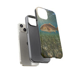 Redfish Phone Case, Seagrass Flat Underwater Art Cover