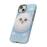 Samoyed Kawaii Snowball Chibi Art Tough Phone Case