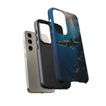 Cobia Reef Phone Case, Shaft of Light Ocean Fishing Tough Cover
