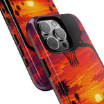 Basketball Court Sunset Phone Case | Tough Phone Case