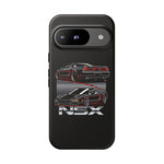NSX Dual View Black Red JDM Sports Car Tough Phone Case Gift