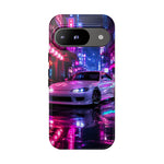 Silvia S15 Neon City JDM Car Phone Case | Tough Cover