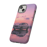Silver Hakosuka Skyline Mirror Lake Tough Phone Case