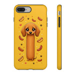 Dachshund Long Boi Kawaii Pet Dog Art Tough Phone Case