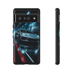 C8 Rain Tunnel Phone Case Racing Tough Case for Corvette Drivers
