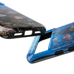 Snapper Reef Phone Case, Sunlit School Ocean Fishing Tough Cover