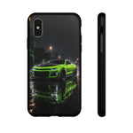 Camaro ZL1 Neon Green Muscle Car phone case | Tough Cover