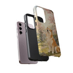 Akita under Cherry Blossoms Dog Breed Phone Case