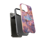 Floating Pool Deck Phone Case, Pastel Cloud 3D Render Cover