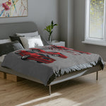 IROC-Z 1988 Red Camaro blanket | Velveteen Microfiber Throw