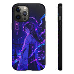 Neon Shrine Maiden phone case | Tough Case, anime vaporwave