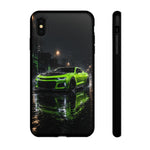 Camaro ZL1 Neon Green Muscle Car phone case | Tough Cover