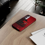 Red Mustang Art Phone Case, GT500 American Muscle Car Tough Cover