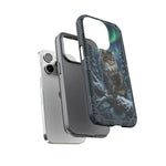 Norwegian Forest Cat Nordic Art Tough Phone Case