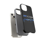 Blue C7 Z06 Sports Car Tough Phone Case Track Style Cover Gift