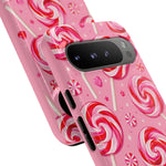 Candy Swirl Lollipop Art Tough Phone Case