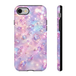 Rhinestone Sparkle Phone Case, Pastel Gradient Cover