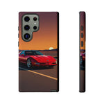 Red C4 ZR-1 King of the Hill Art Tough Phone Case