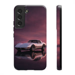 Soft White C3 Corvette Mauve Sky Phone Case