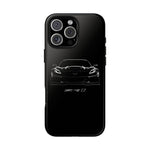 Black C7 ZR1 Phone Case for Chevy Sports Car Enthusiasts