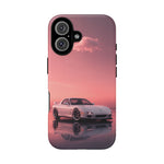 White FD RX-7 Blush Pink Sky Tough Case