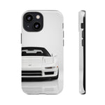 White NSX Phone Case, Retro 90s JDM Supercar Cover, Gift for Car Lovers