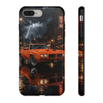 70 GTO Judge Phone Case, Rainy City Night Muscle Car Cover