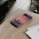White FD RX-7 Blush Pink Sky Tough Case