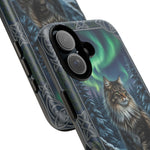 Norwegian Forest Cat Nordic Art Tough Phone Case