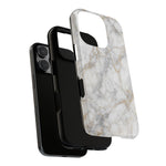 White Marble Pattern Phone Case | Tough Cover
