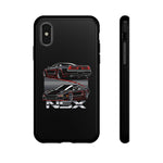 NSX Dual View Black Red JDM Sports Car Tough Phone Case Gift