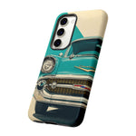 1957 Bel Air Turquoise Retro Tough Phone Case Classic Car Art Cover