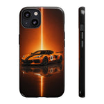 Z06 C8 Phone Case, Orange Racing Livery Studio Cover