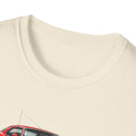 Red 1975 Trans Am Cars T-Shirt | Classic Muscle Car Trio Illustration