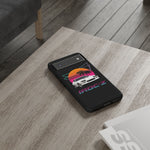 Retro IROC-Z Camaro phone case | 80s sunset palm car design