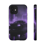 Midnight Charger Violet Neon Tough Phone Case