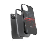 Charger Hellcat Widebody Red Rain Art Phone Case