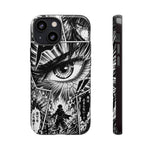 Manga Speed Lines Art Tough Phone Case