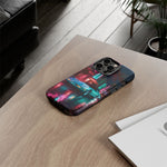 1980s Sports Car C4 Miami Nights Aesthetic Tough Phone Case