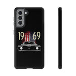 1969 Camaro SS American Flag Tough Phone Case Cover Gift Art