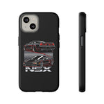 NSX Dual View Black Red JDM Sports Car Tough Phone Case Gift