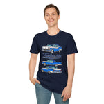 1959 Fairlane 500 Car Illustration T-Shirt | Vintage Classic Auto Design