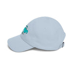 1968 Chevy C10 Dad Hat Classic Truck Cap Adjustable Strap Teal Short Bed