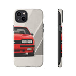 Fox Body Mustang Four-Eye Red Tough Phone Case